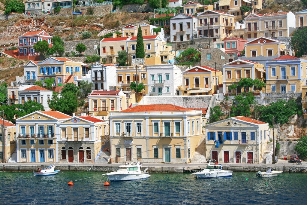 Greece. Island Symi — Stock Photo © oxanatravel #5192167