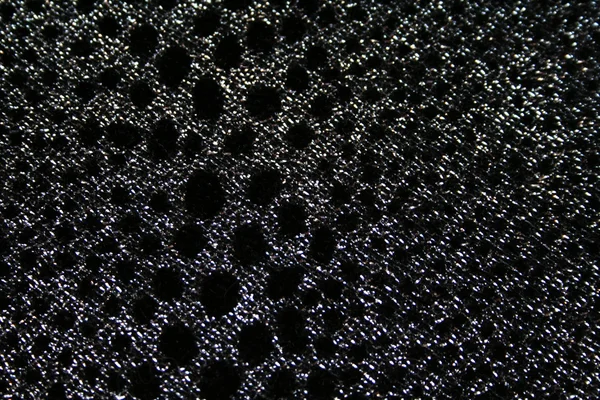 Eleganckie czarne i srebrne tkanina tło — Zdjęcie stockowe