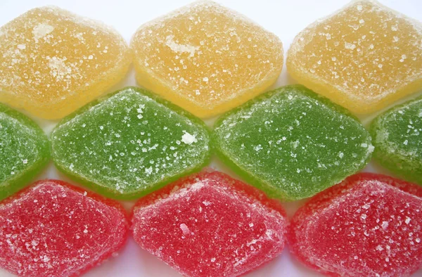 Fargerik Jelly Candy som bakgrunn – stockfoto