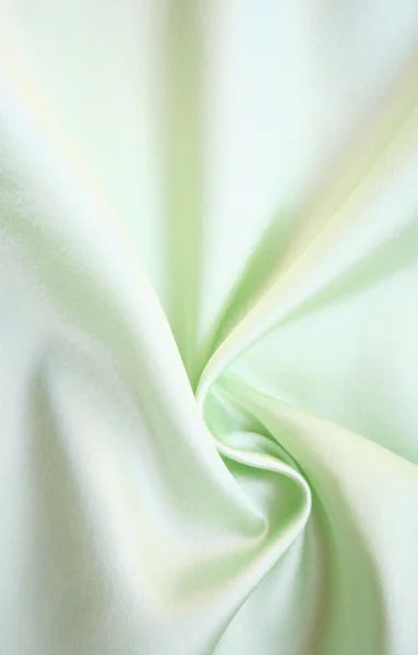 Gładkie elegancki jedwab zielony jako tło — Zdjęcie stockowe