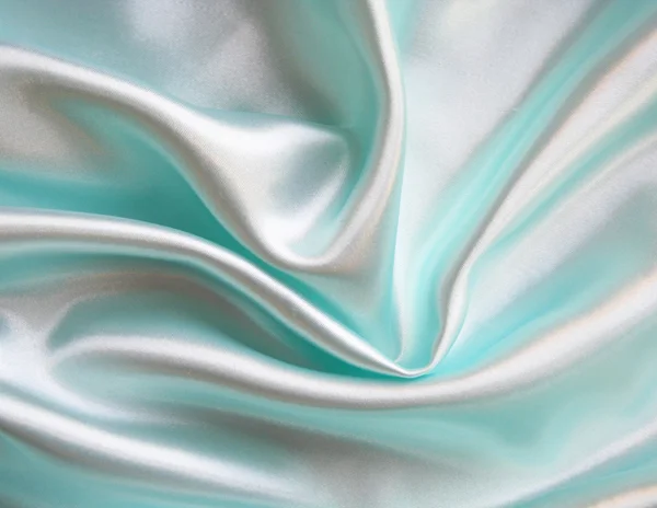 Smooth elegant blue silk as background Royalty Free Stock Photos