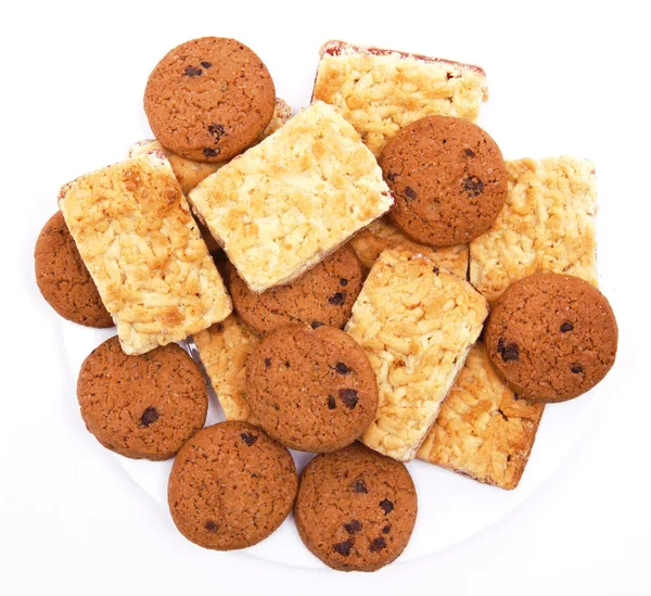 Deliciosas galletas con chispas de chocolate — Foto de Stock