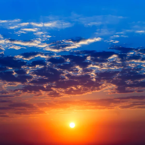 Majestuoso amanecer — Foto de Stock