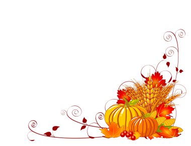 Harvest background clipart