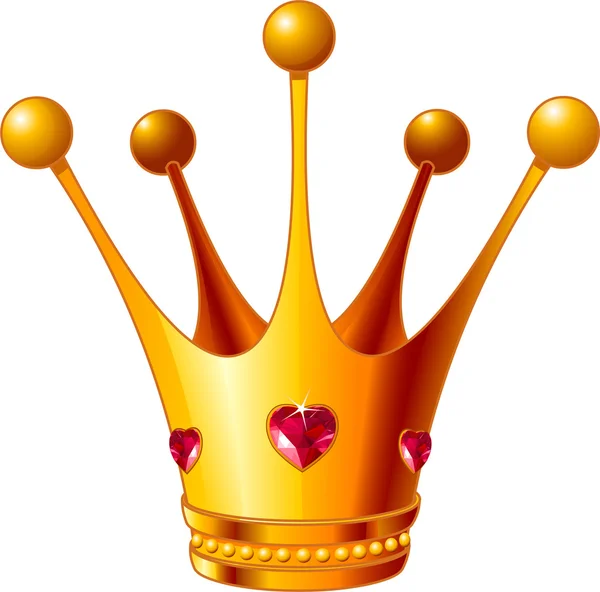 Принцеси корони — стоковий вектор