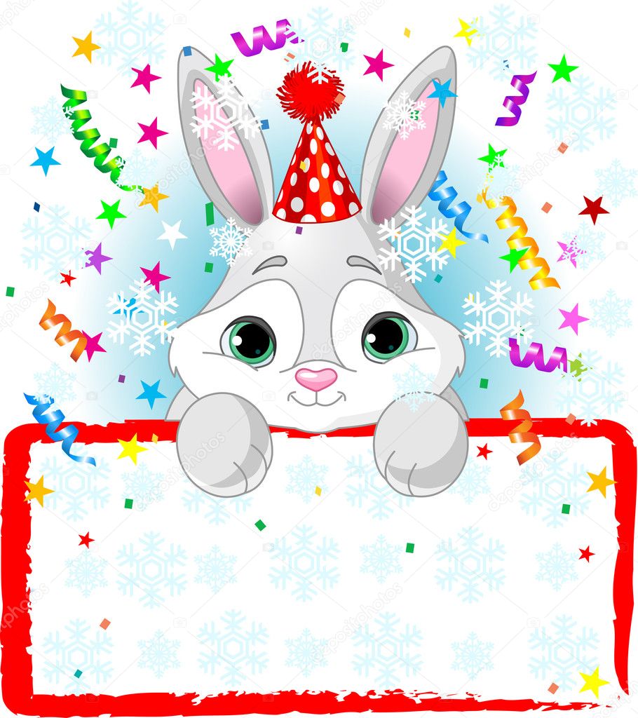 Baby Bunny New Year