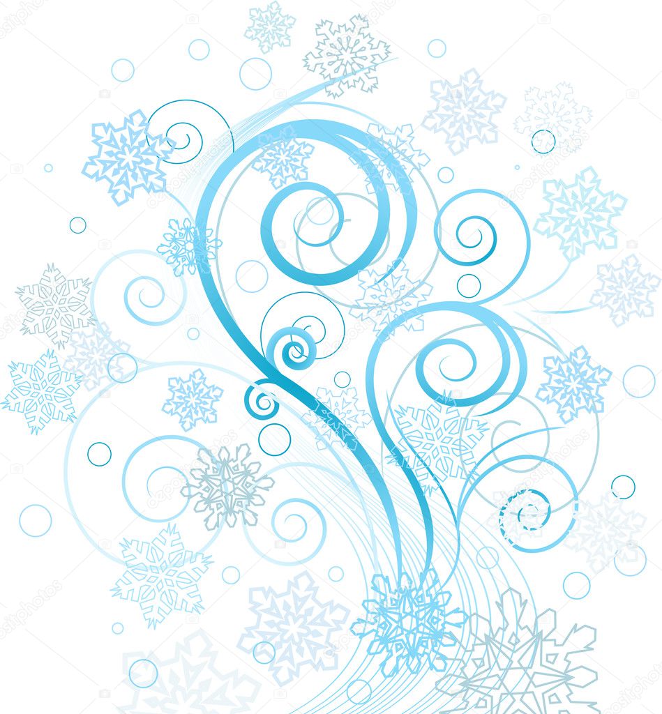 Download Winter swirl ⬇ Vector Image by © Dazdraperma | Vector ...