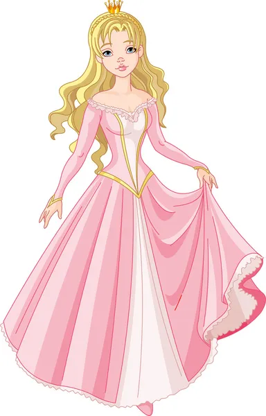 Hermosa princesa — Archivo Imágenes Vectoriales