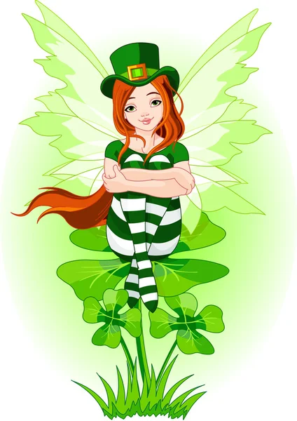 Young St. Patrick — Stock Vector