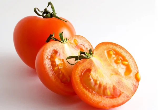Cut tomatoes. — Stock Photo, Image