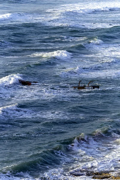 Hiver Méditerranée mer — Photo