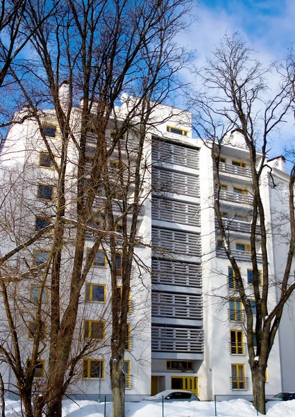 Modern apartman kompleksi — Stok fotoğraf