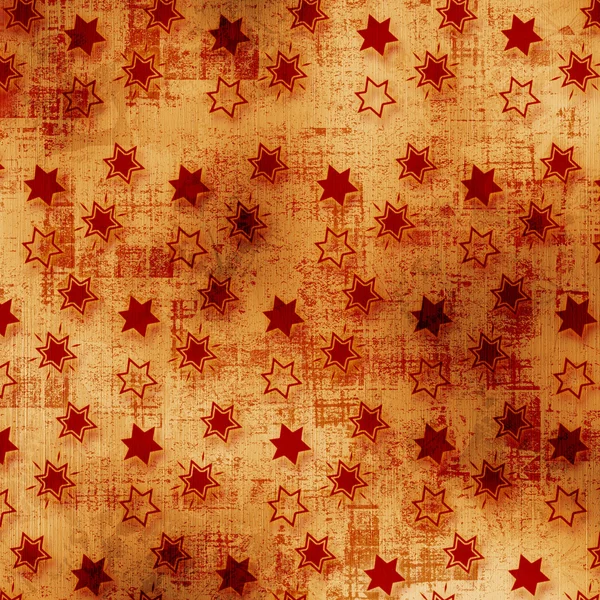 Грандиозный дизайн старых бумаг в стиле скрапбукинга со звездами — стоковое фото