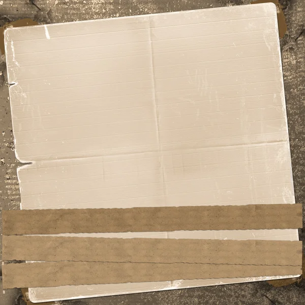 Soyut yabancılaşmış kağıt ile eski grunge arka plan — Stok fotoğraf
