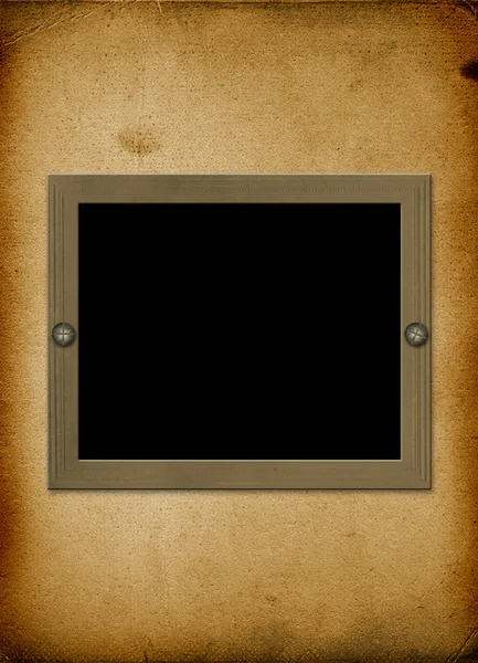 Alienated frame for photo on the abstract background — Stock Photo, Image