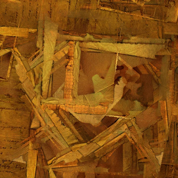 Grunge arka plan ile eski arşiv, mektup ve fotoğraf — Stok fotoğraf
