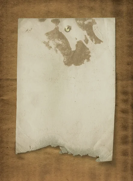 Fondo marrón antiguo abstracto con el papel viejo fijado en scrapboo —  Fotos de Stock