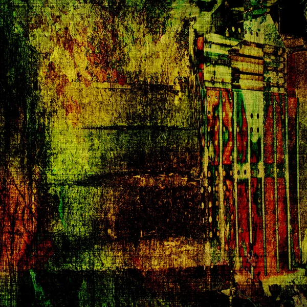 Grunge fondo abstracto con una imagen sucia para el diseño — Foto de Stock