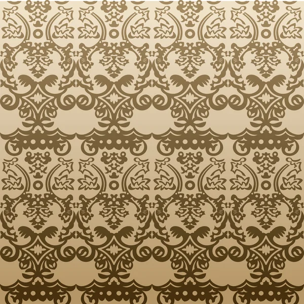Seamless Background Vintage Vector Antique Pattern — Wektor stockowy