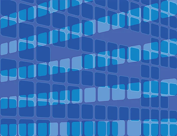 抽象蓝色变异玻璃窗口 矢量图 — 图库矢量图片