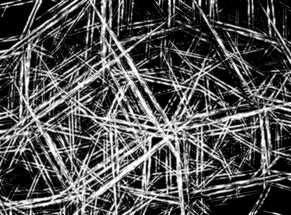 stock image Ragged lines in black and white. Abstract background.