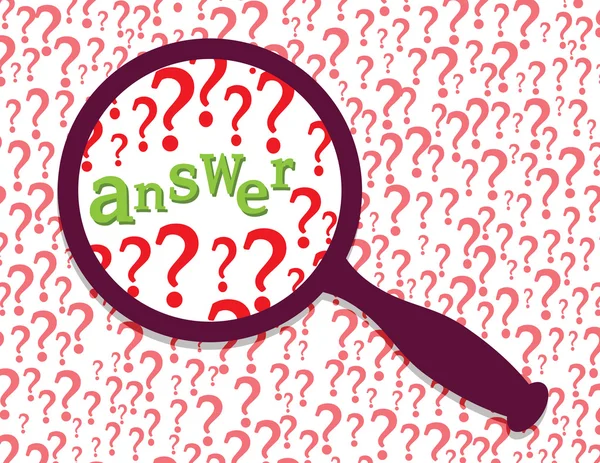 Answer found — Stock Vector