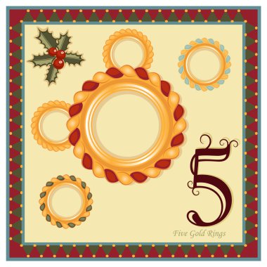 The 12 Days of Christmas clipart