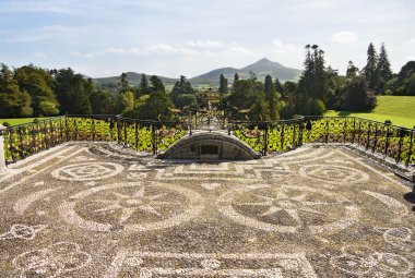 Powerscourt mansion - Wicklow, Ireland clipart