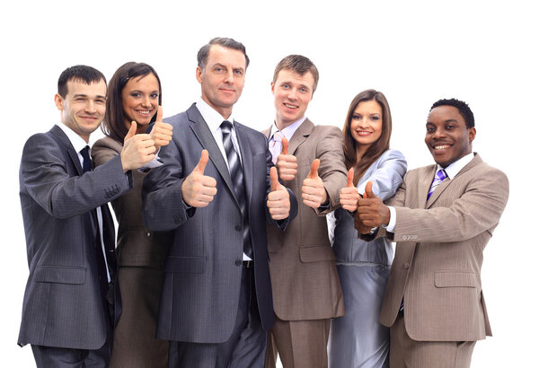 Возбужденная группа бизнес-изолированных
