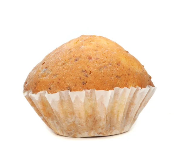 Muffin isolado no fundo branco — Fotografia de Stock