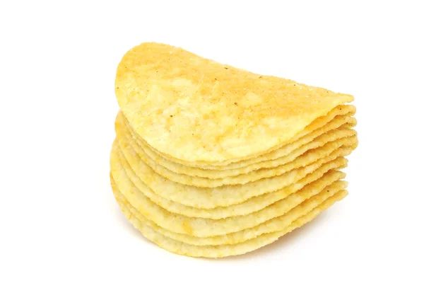 Stapel van chips — Stockfoto