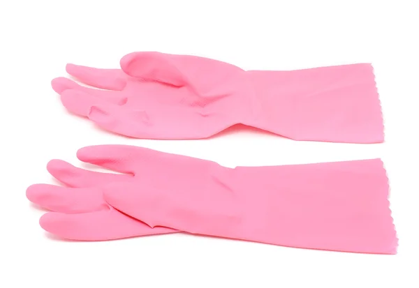 Domácnosti gumové rukavice — Stock fotografie