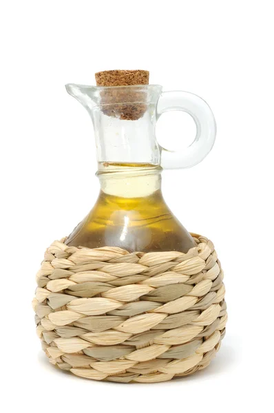 Botella de aceite de oliva —  Fotos de Stock