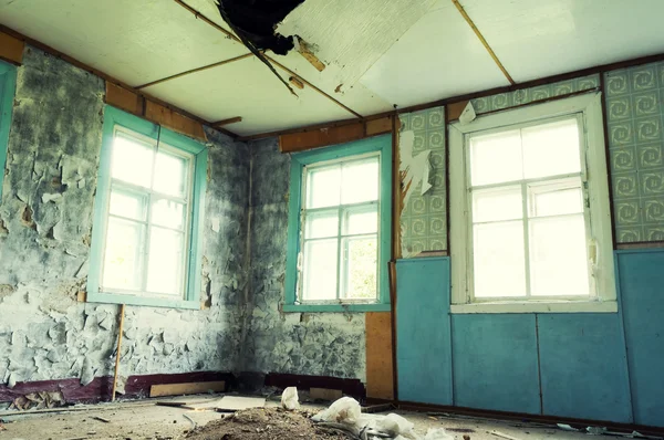 放棄された部屋 — ストック写真