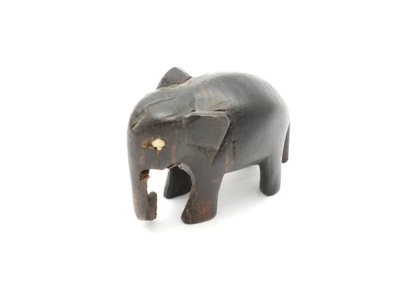 Эбони слон — стоковое фото