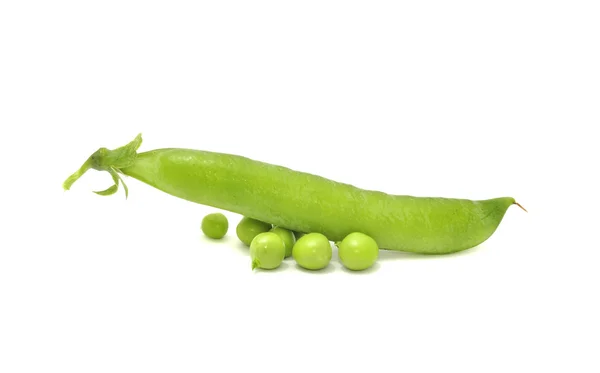 ポッドのエンドウ豆の緑 — ストック写真