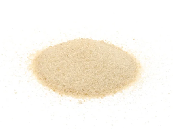 Кусочек коричневого сахара — стоковое фото
