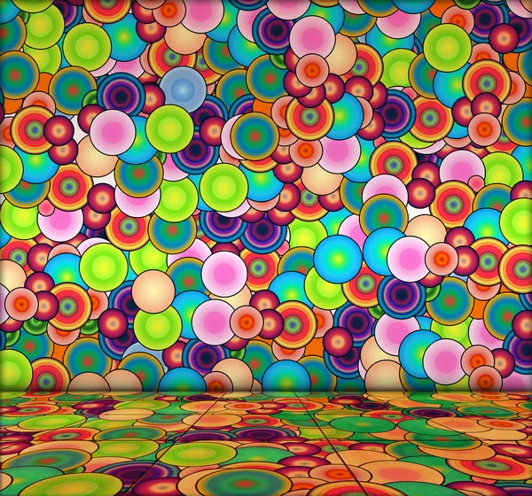Vibrant Bubbly Background — Stock Photo, Image