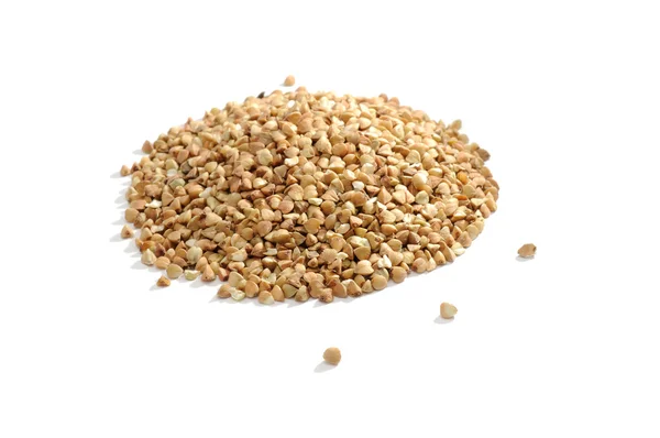 Buckwheat Isolated on White Background — Stock Photo, Image
