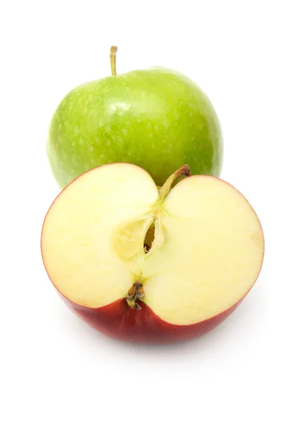 Green And Red Apples — Stock Photo, Image