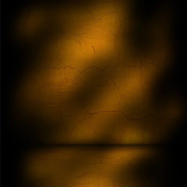 Tmavý prázdný pokoj — Stock fotografie