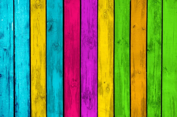 Vibrant Wood Background — Stock Photo, Image
