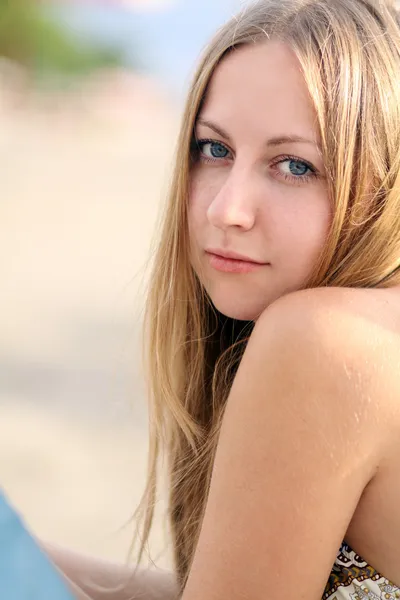 新鮮な若い女性の肖像画 — ストック写真