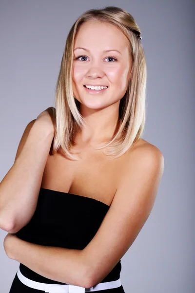 Beautiful blonde young woman. — Stock Photo, Image