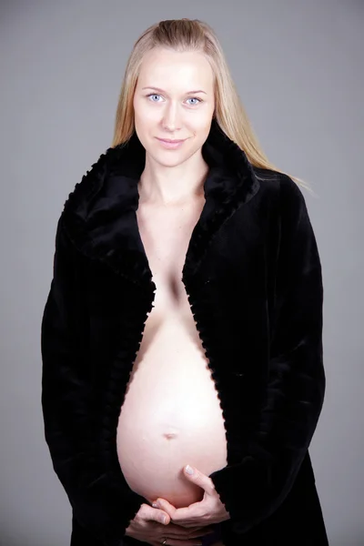 Вагітна жінка - вагітна — стокове фото