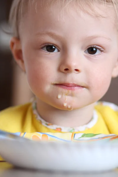 Baby eat — Stock Photo, Image