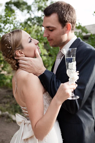 Wedding shot of bride — Stock Photo, Image