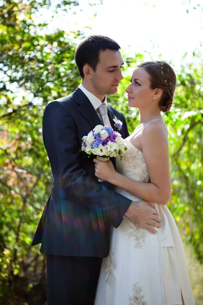 Bröllopsbild av bruden — Stockfoto