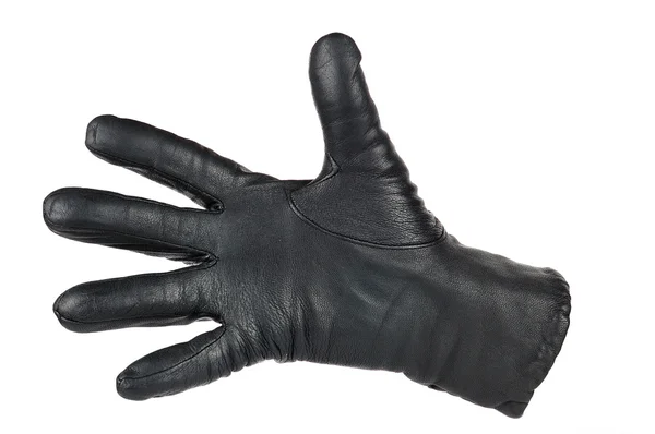 Eine Hand Handschuh Zeigt Finger — Stockfoto