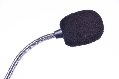 Black microphone clipart